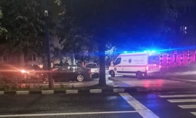 FOTO. Pieton accidentat la trecerea de pietoni în Ostroveni - transportat de urgență la SJU Vâlcea!