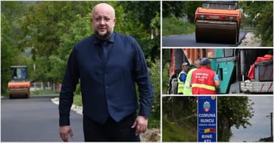  Cu asfaltul, ne îndreptăm spre Argeș! - Infrastructura rutieră rămasă o prioritate în județ.