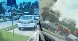  Accident grav pe bulevardul Dem Rădulescu - două persoane transportate la spital