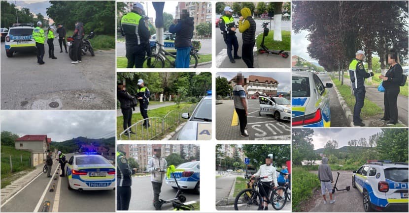  Poliția din Vâlcea intensifică controalele în cadrul Săptămânii Siguranței Rutiere