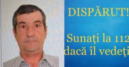 A dispărut de acasă! Căutăm un bărbat din Berislăvești – ați observat ceva?