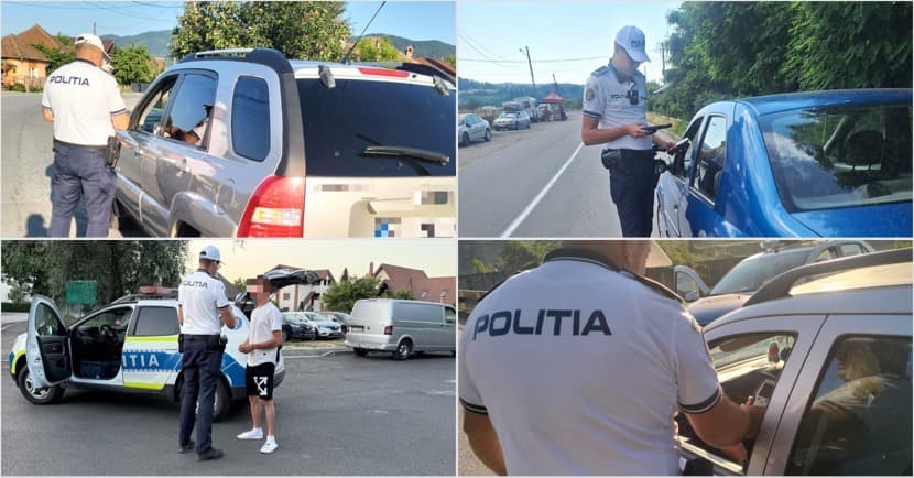 alcoolemie, droguri și sancțiuni de 350,000 lei aplicate în perioada 16-22 iunie
