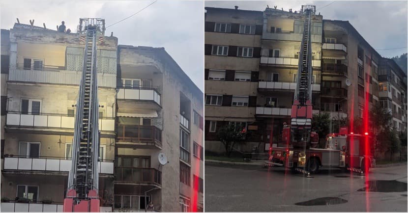 Vântul puternic provoacă pagube, pompierii acționează rapid în Brezoi și Voicești pentru siguranța localnicilor.