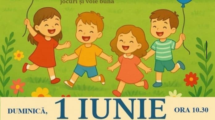  Ziua Copilului sărbătorită în curtea bisericii Sfântul Ioan Botezătorul