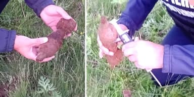  Bombă de 60mm cu Focos Activ Găsită și Asanată de ISU Vâlcea - Vezi Foto!