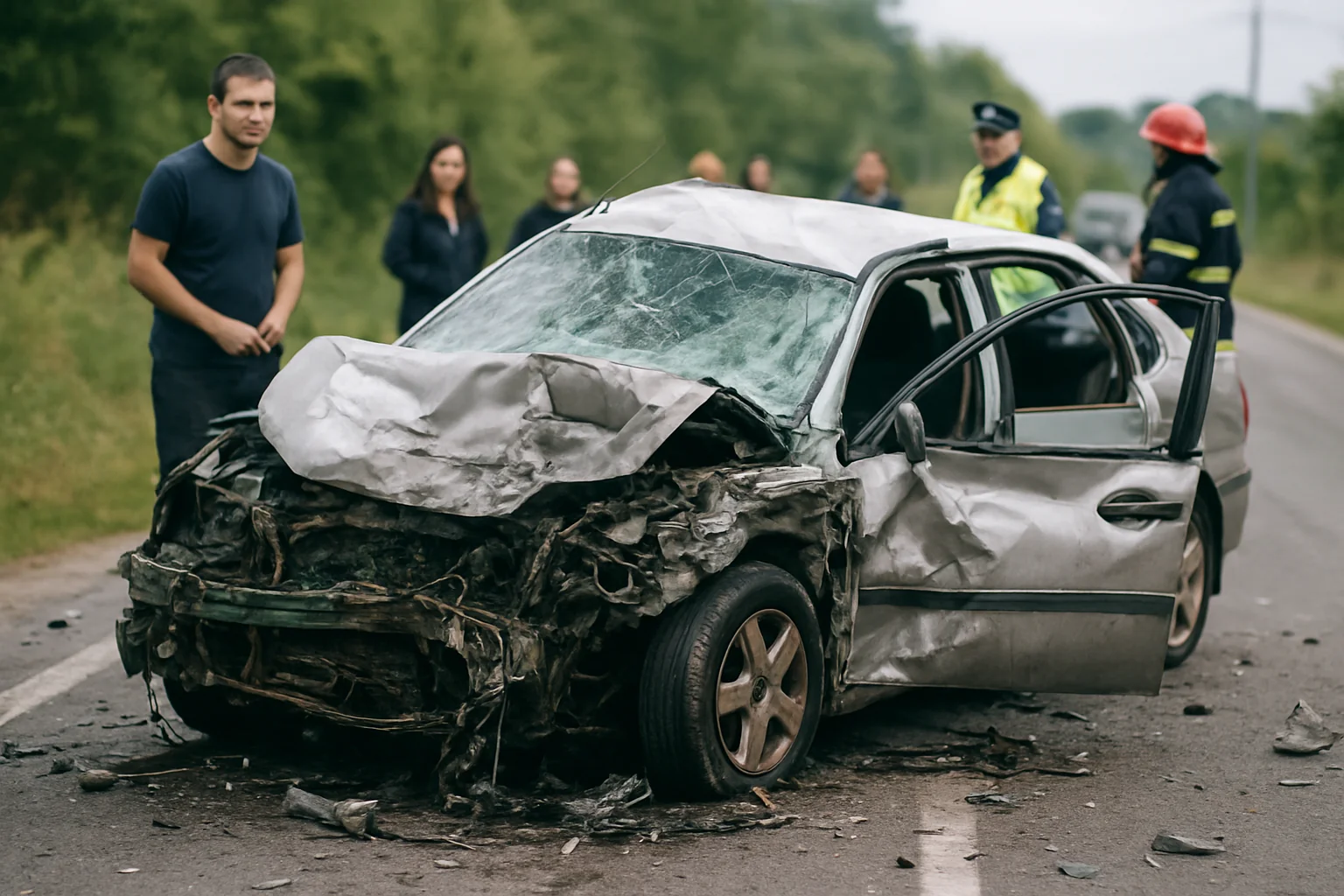 Accident cumplit la Drăgășani: un bărbat a decedat tragic