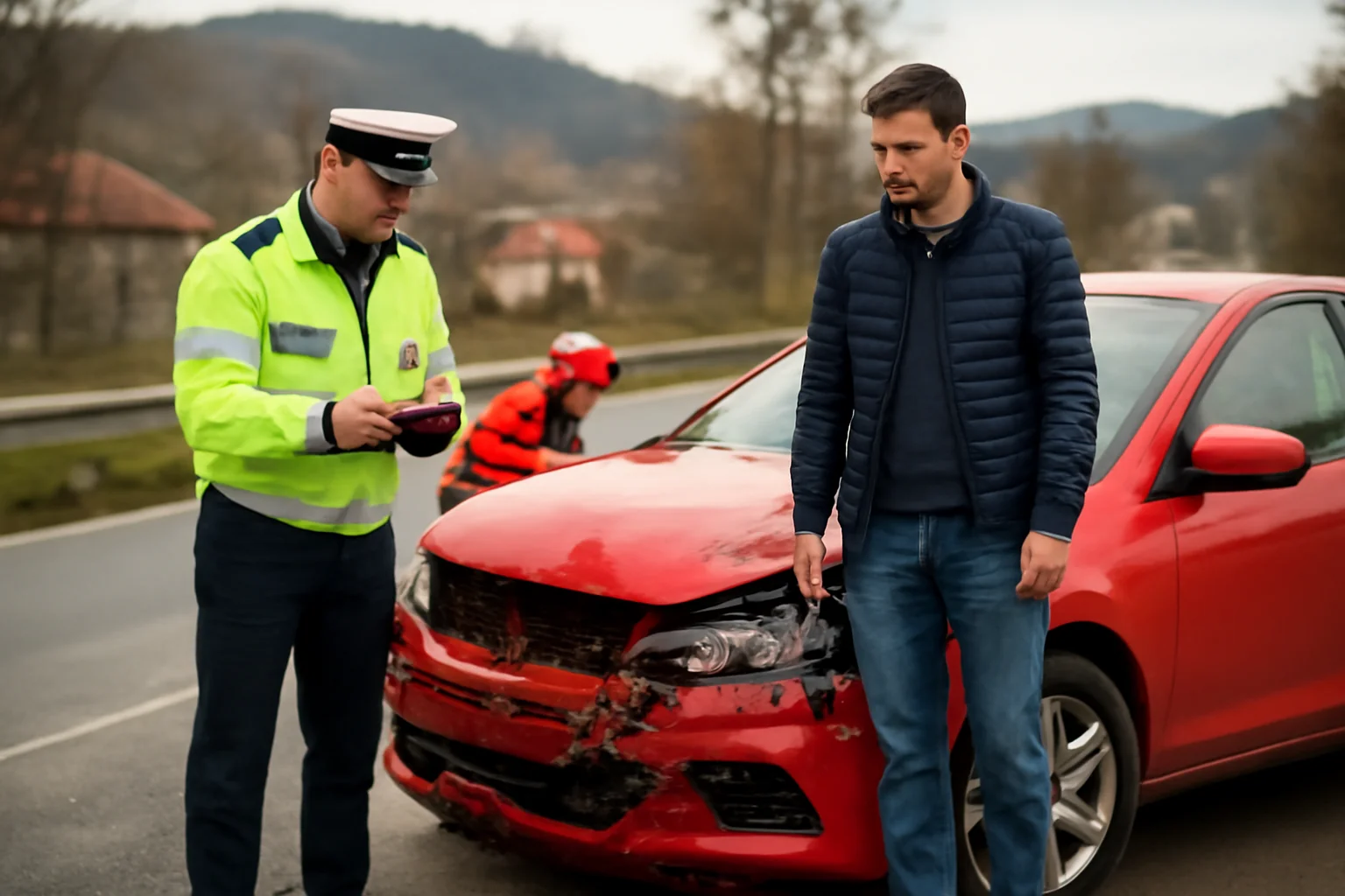 Accident grav la Ocnele Mari provocat de un șofer băut