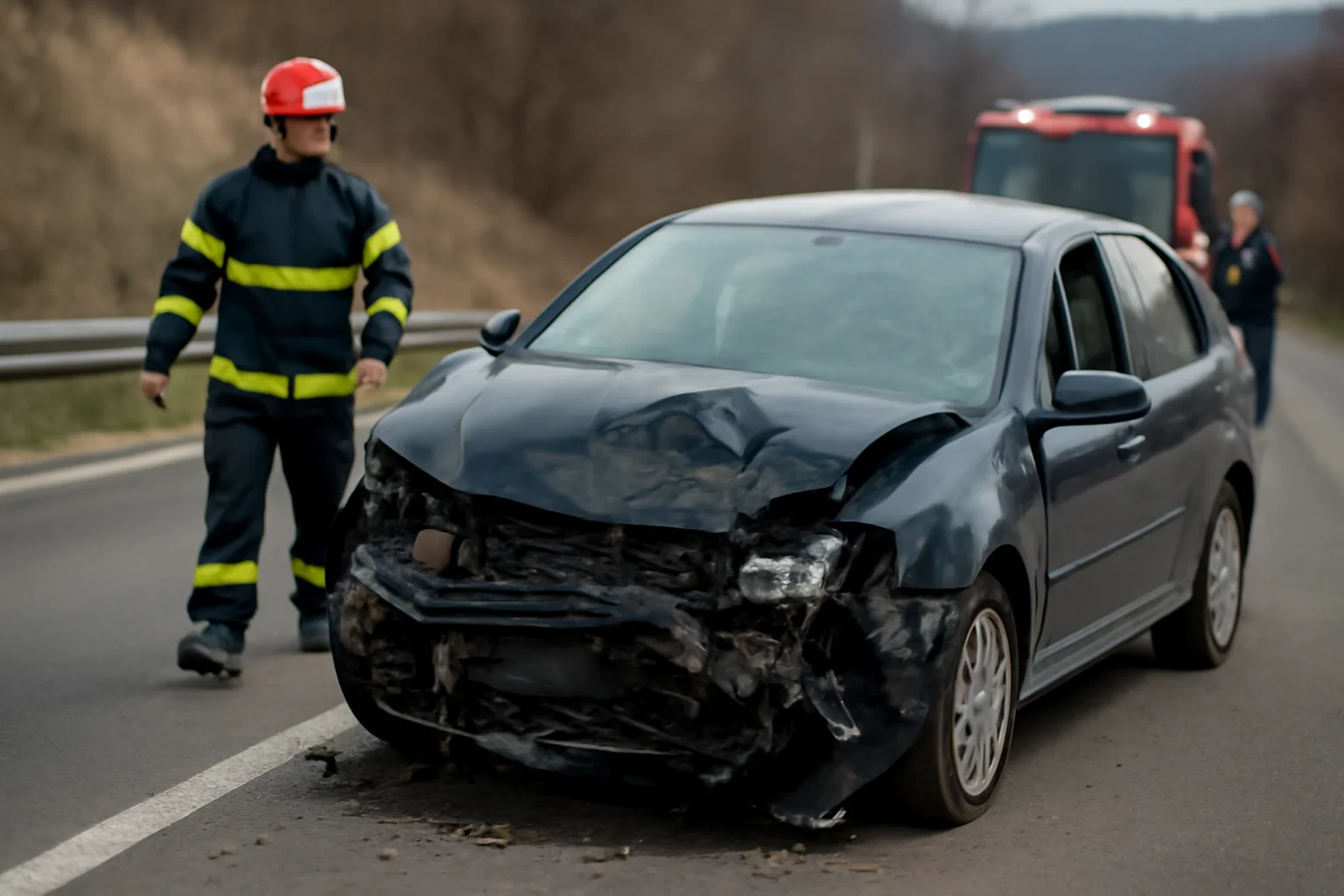 Accident grav pe DN 7 între Vâlcea și Pitești, o victimă