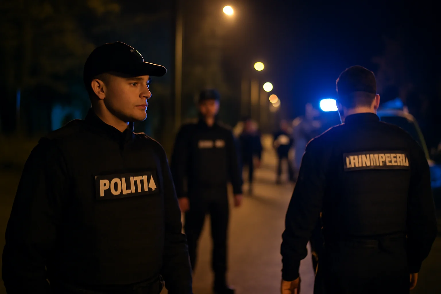 Acțiune de noapte cu efective sporite ale poliției și jandarmeriei, raportată în zona Cernișoara, județul Vâlcea