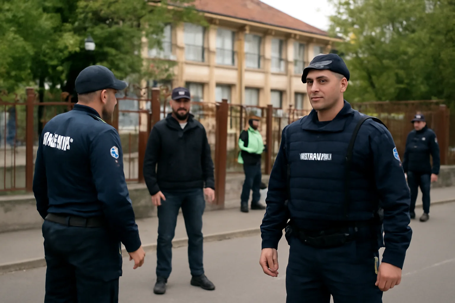 Acțiune preventivă la școli din Râmnicu Vâlcea cu efective de poliție și jandarmi suplimentate