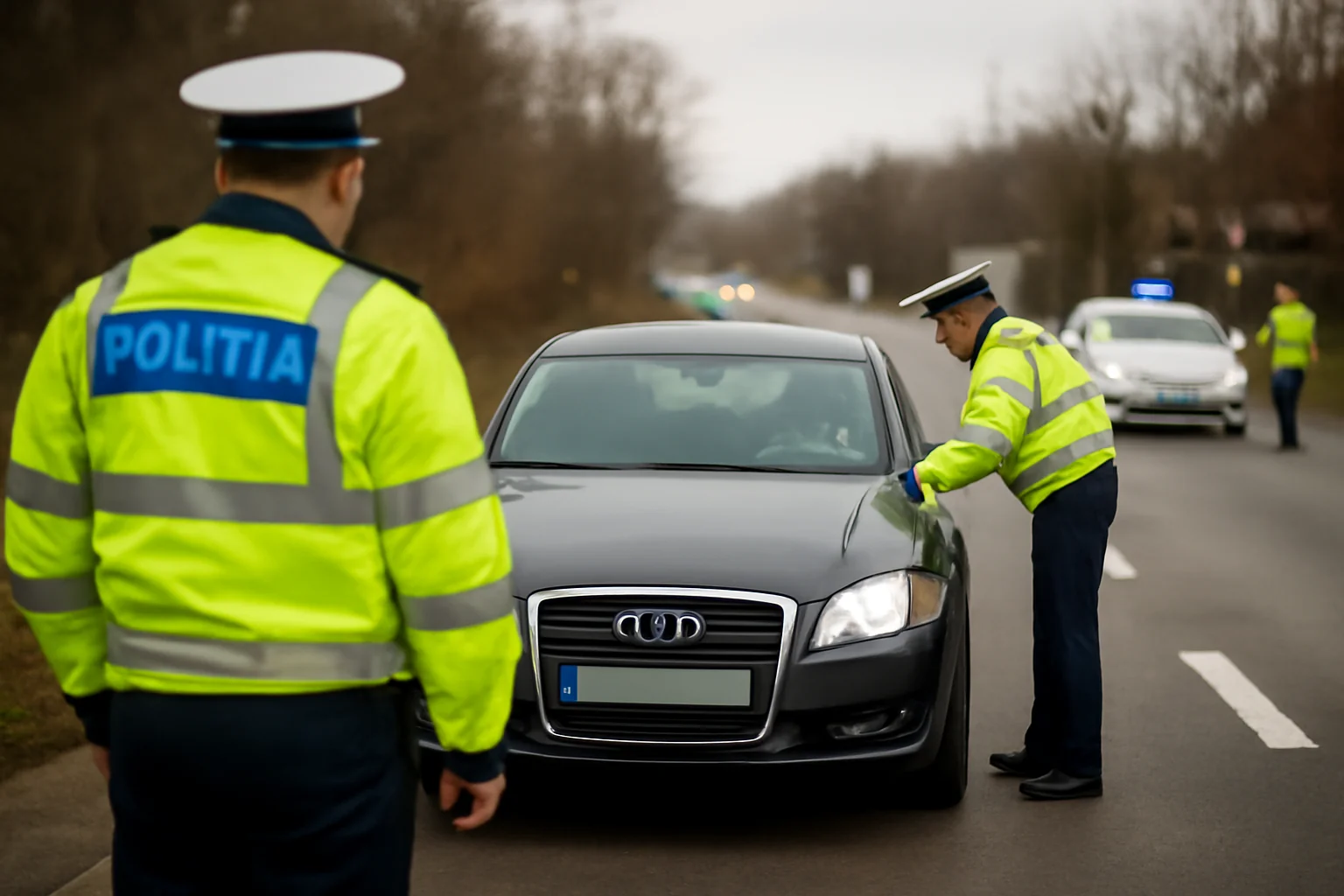 Acțiune rutieră amplă la Râmnicu Vâlcea și pe drumurile din județ: sute de sancțiuni și zeci de permise reținute