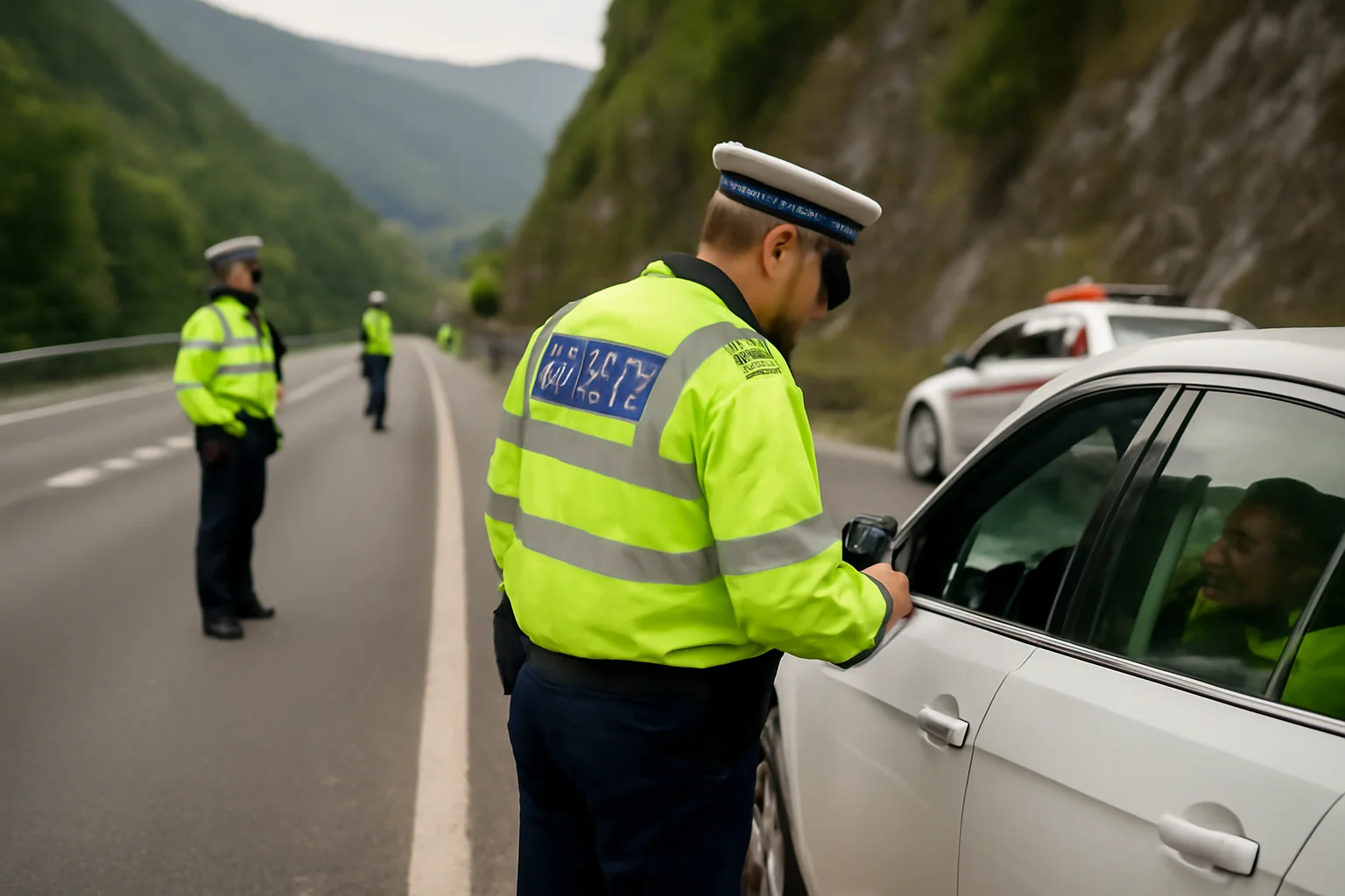 Acțiune rutieră amplă pe Valea Oltului, coordonată de IPJ Vâlcea, cu punct de interes la Râmnicu Vâlcea