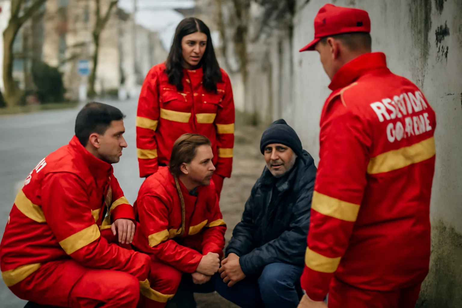 Acțiuni extinse ale ISU Vâlcea la Râmnicu Vâlcea pentru sprijin medical și identificarea persoanelor fără adăpost