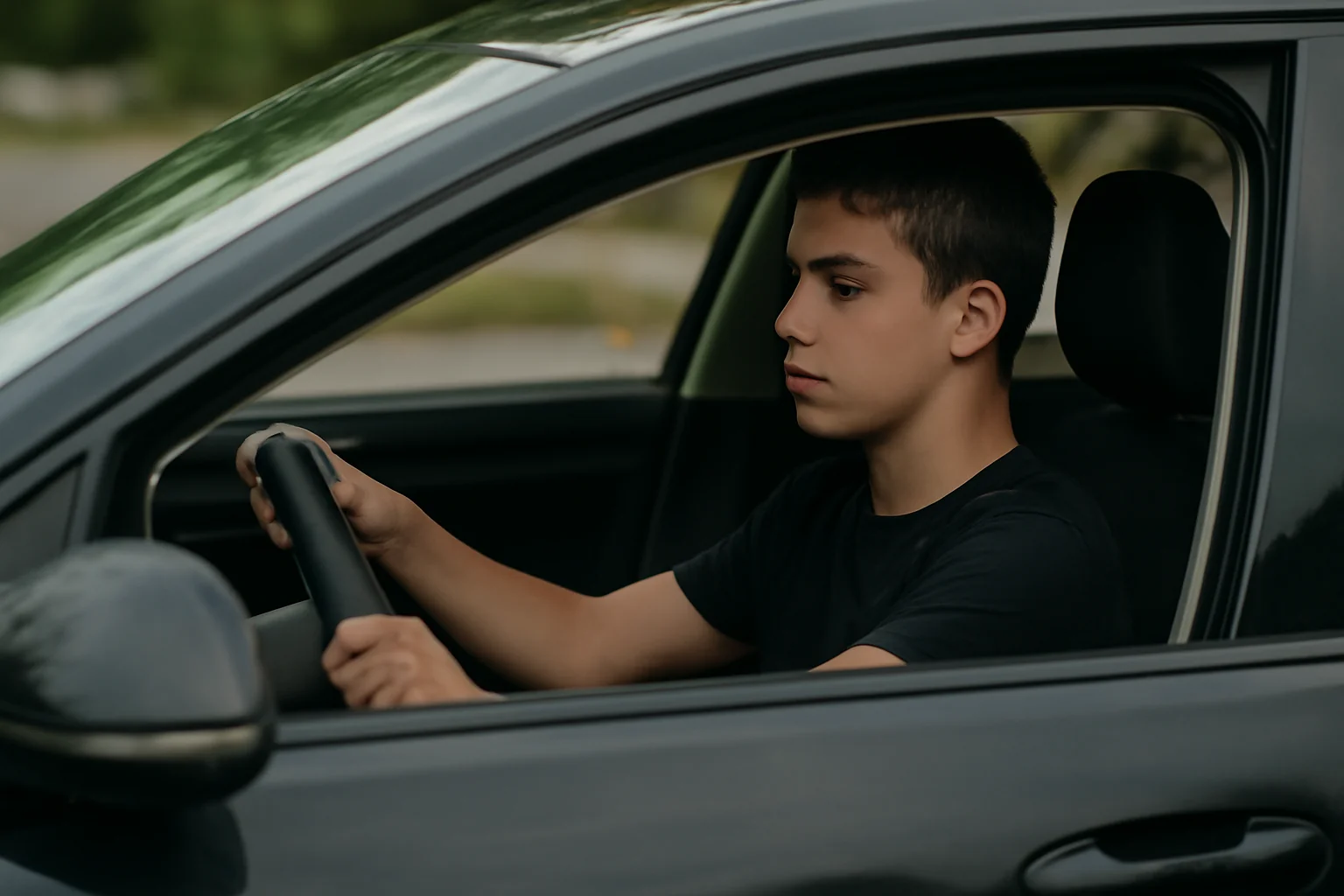 Adolescent de 15 ani, surprins conducând cu 92 km/h prin Râmnicu Vâlcea, după ce a ieșit noaptea la plimbare cu mașina părinților