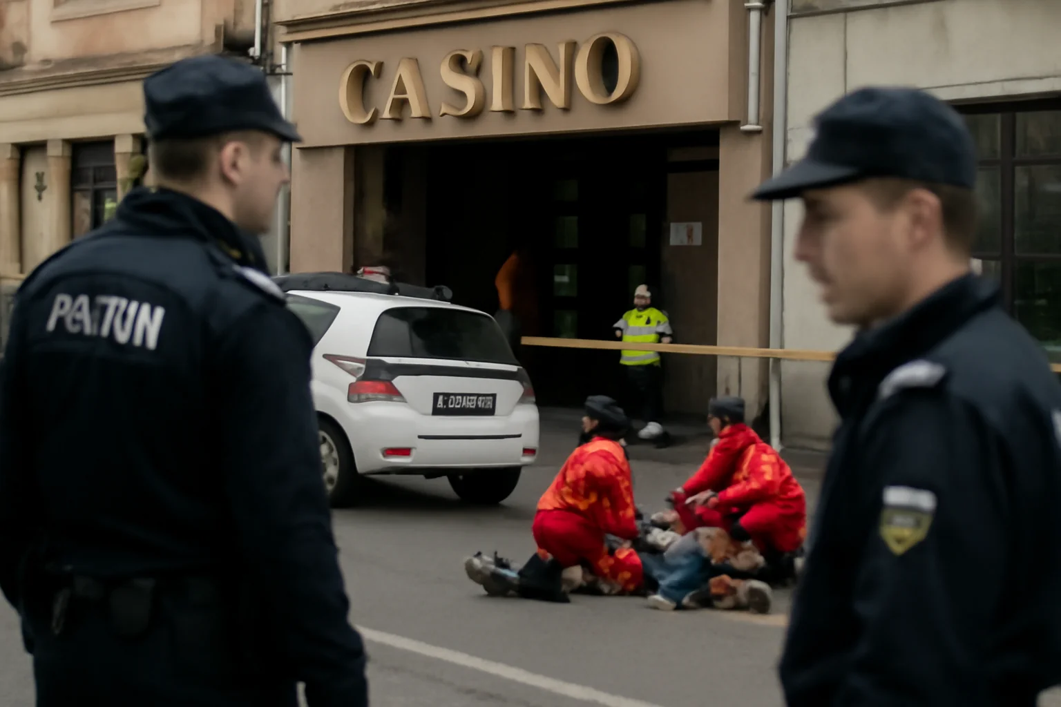 Altercație cu doi răniți la o sală de jocuri din centrul municipiului Râmnicu Vâlcea