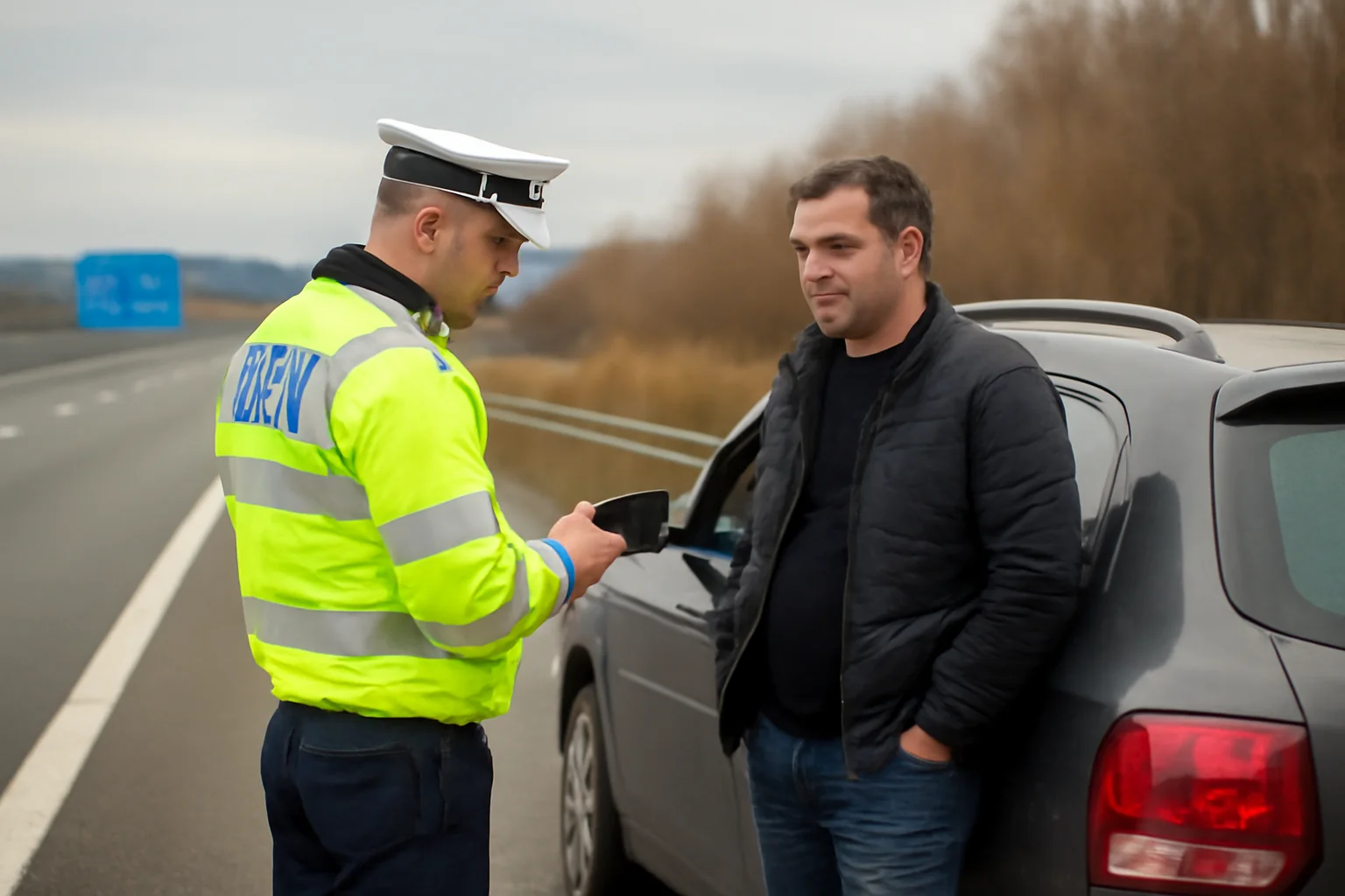 Amenzi de peste 81.000 de lei pe Autostrada A1, în urma unei acțiuni rutiere lângă Râmnicu Vâlcea