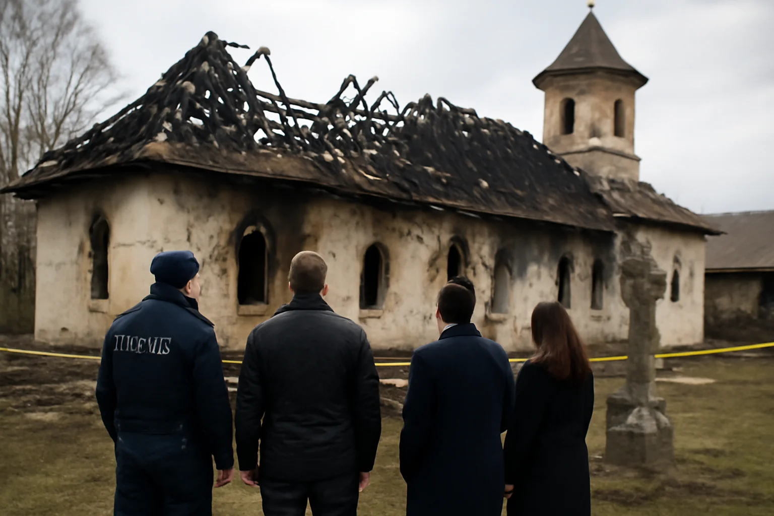 Ancheta despre incendiul de la Mănăstirea Bistrița s-a încheiat