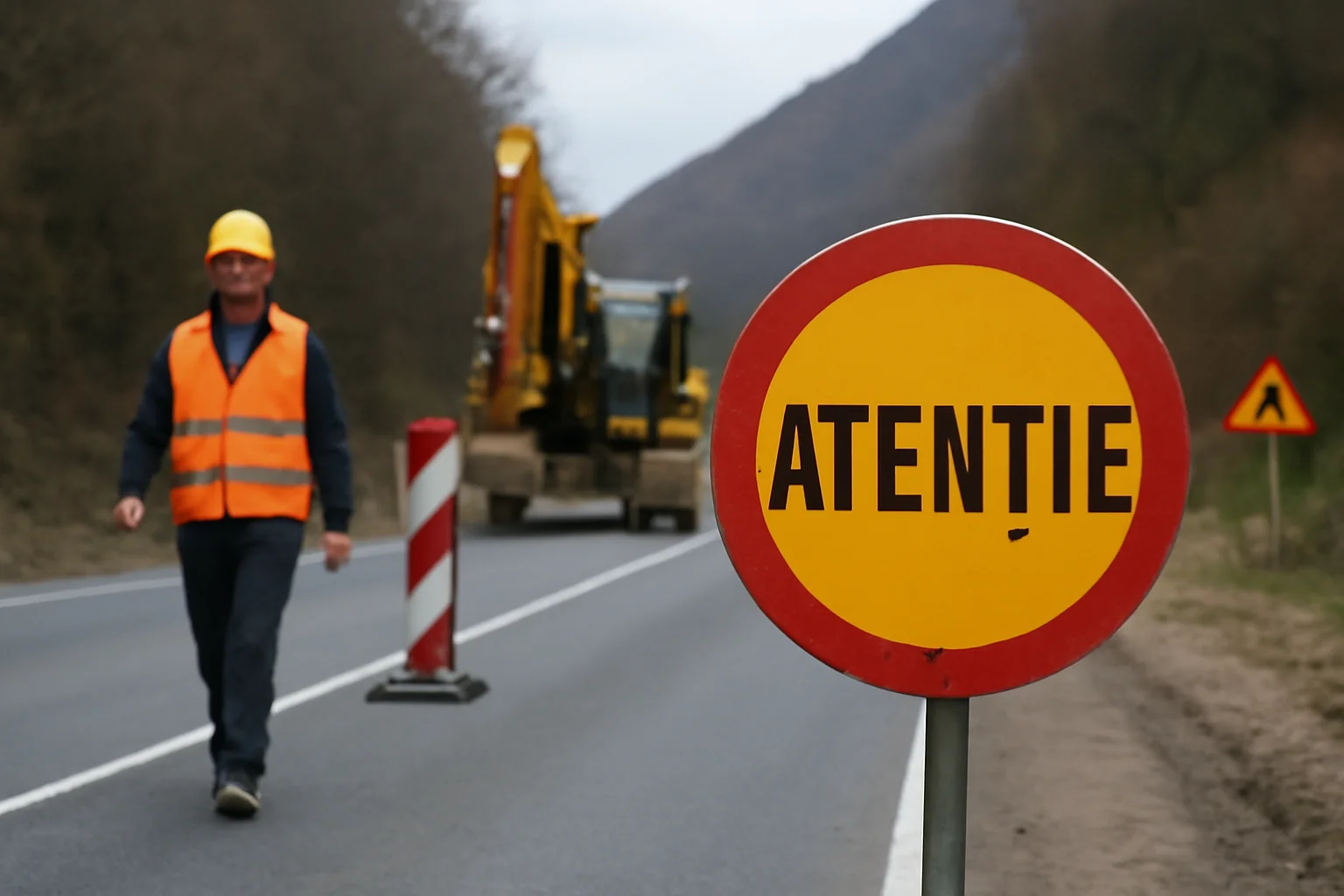 Atenție! Noi restricții de circulație pe DN7 – Valea Oltului și lucrări în Bălcești încep săptămâna aceasta