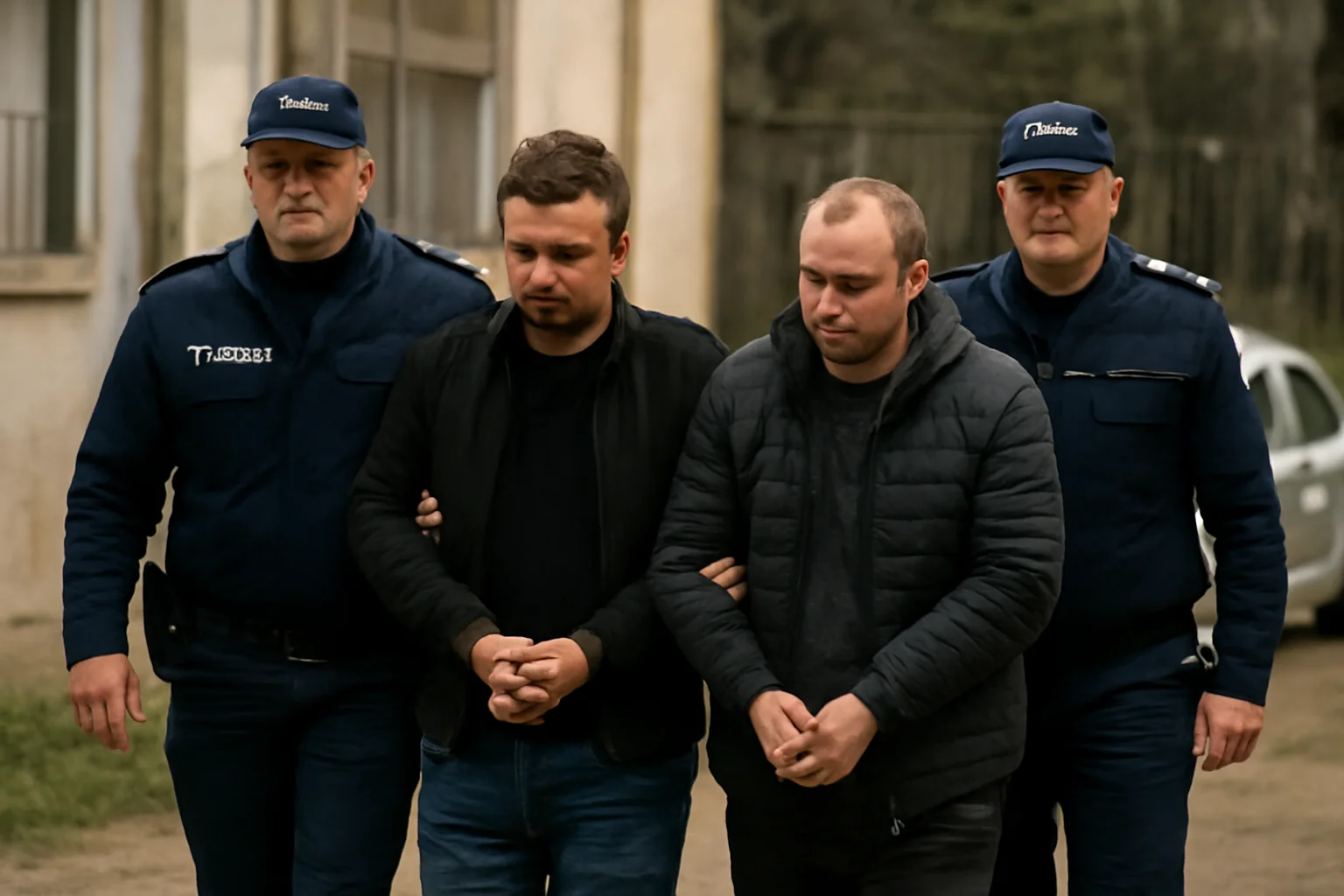 Bărbați din Vâlcea arestați și încarcerați de poliție