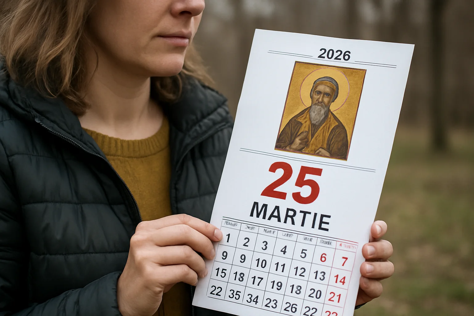 Calendar ortodox – 2026-03-25