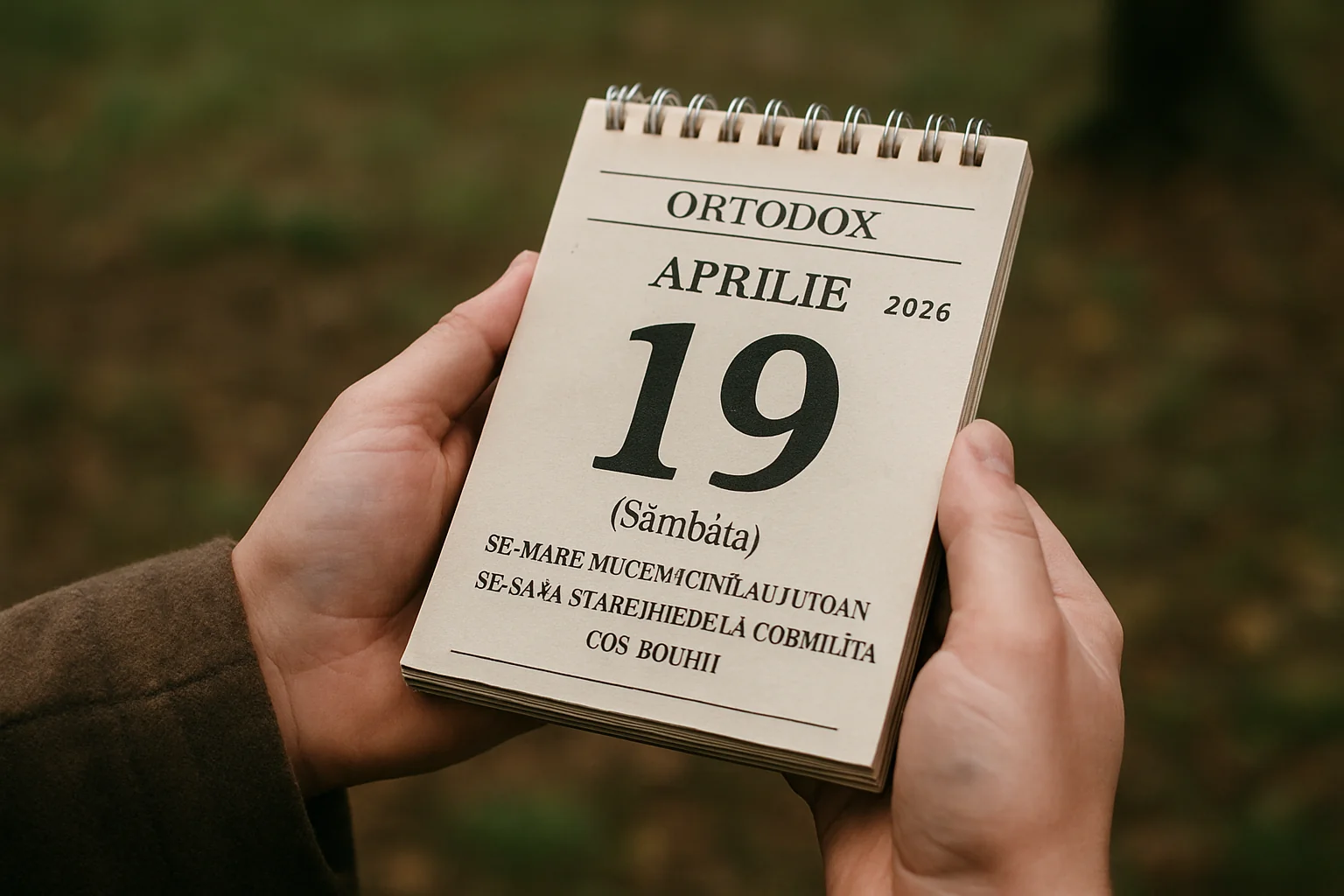 Calendar ortodox – 2026-04-19