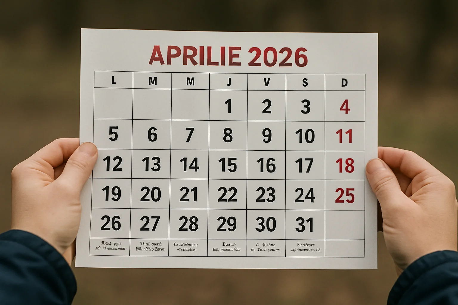 Calendar ortodox – 2026-04-22