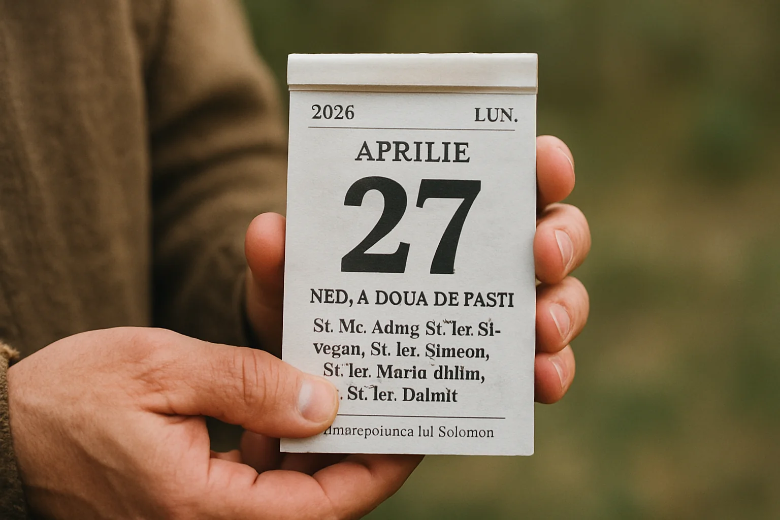 Calendar ortodox – 2026-04-27