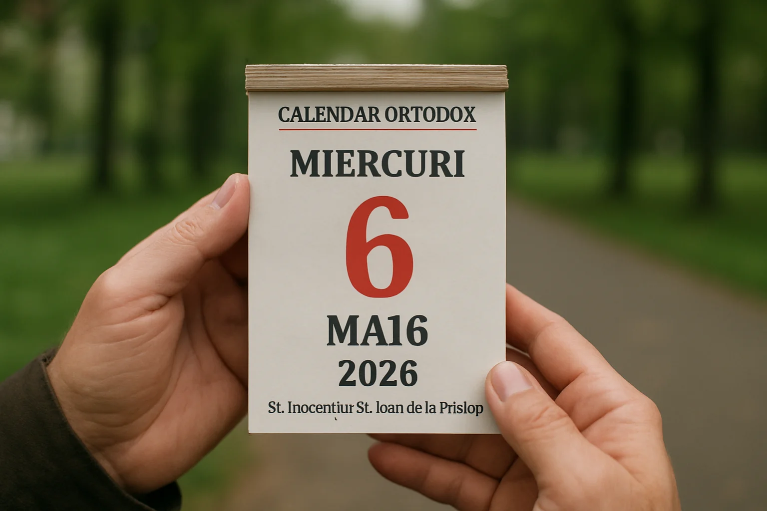 Calendar ortodox – 2026-05-06