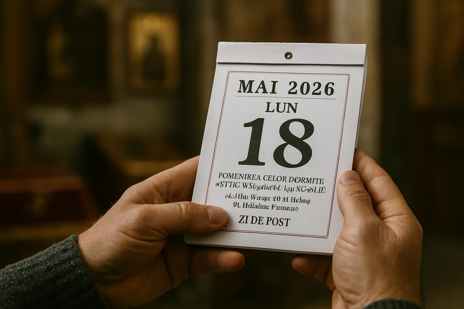 Calendar ortodox – 2026-05-18