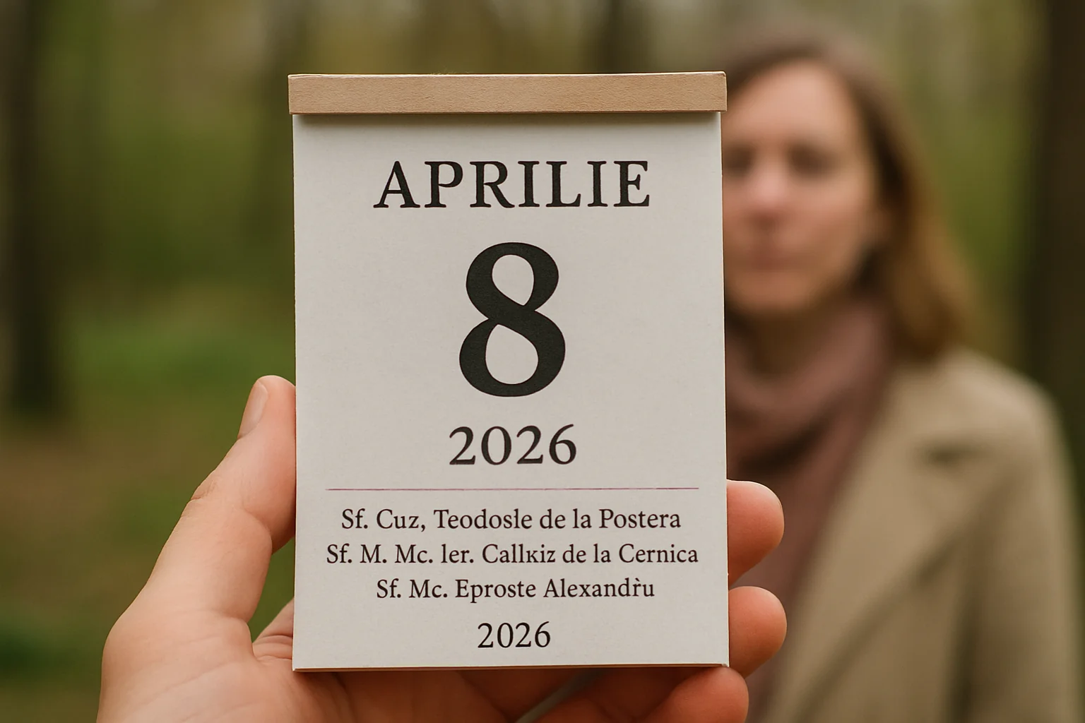 Calendar ortodox – 8 aprilie 2026