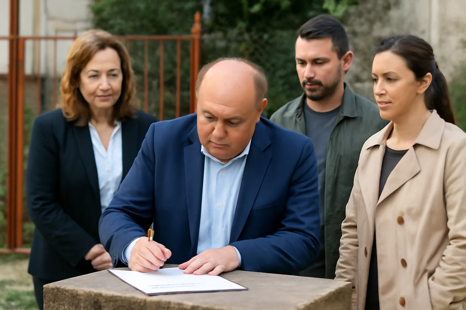 Contract de 329.000 lei pentru reparația gardului Liceului Economic din Râmnicu Vâlcea