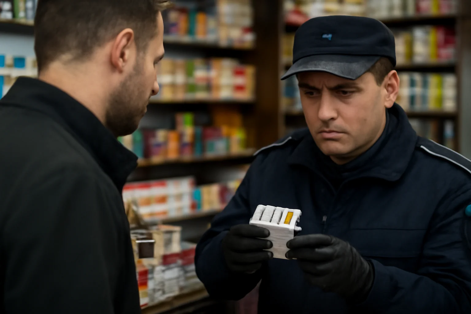 Controale la comercianții de tutun în Vâlcea, amenzi de 15.000 lei