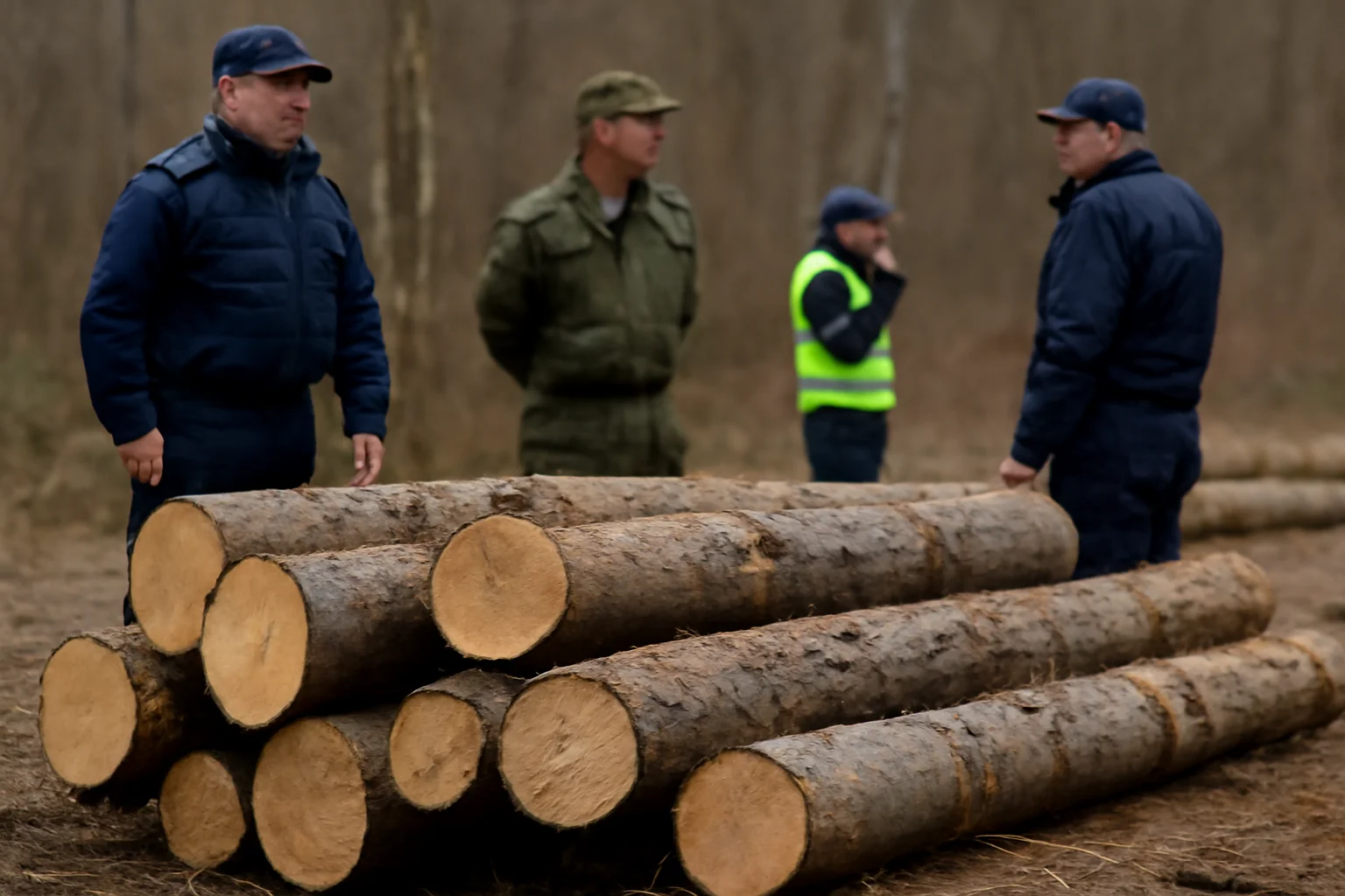 Controale silvice în Vâlcea: 33 de amenzi și lemn confiscat