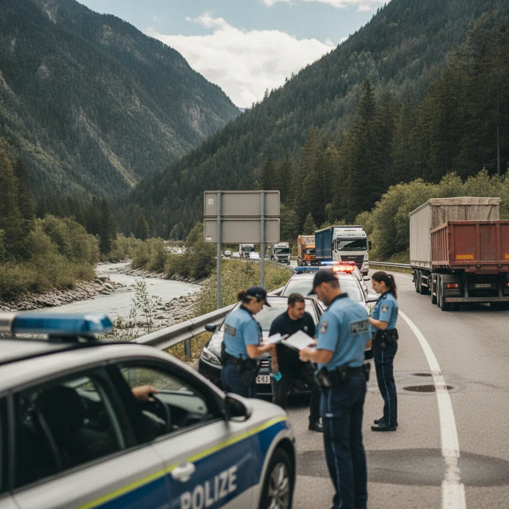 DN7, controale comune Vâlcea–Sibiu: 79 de sancțiuni în trei ore