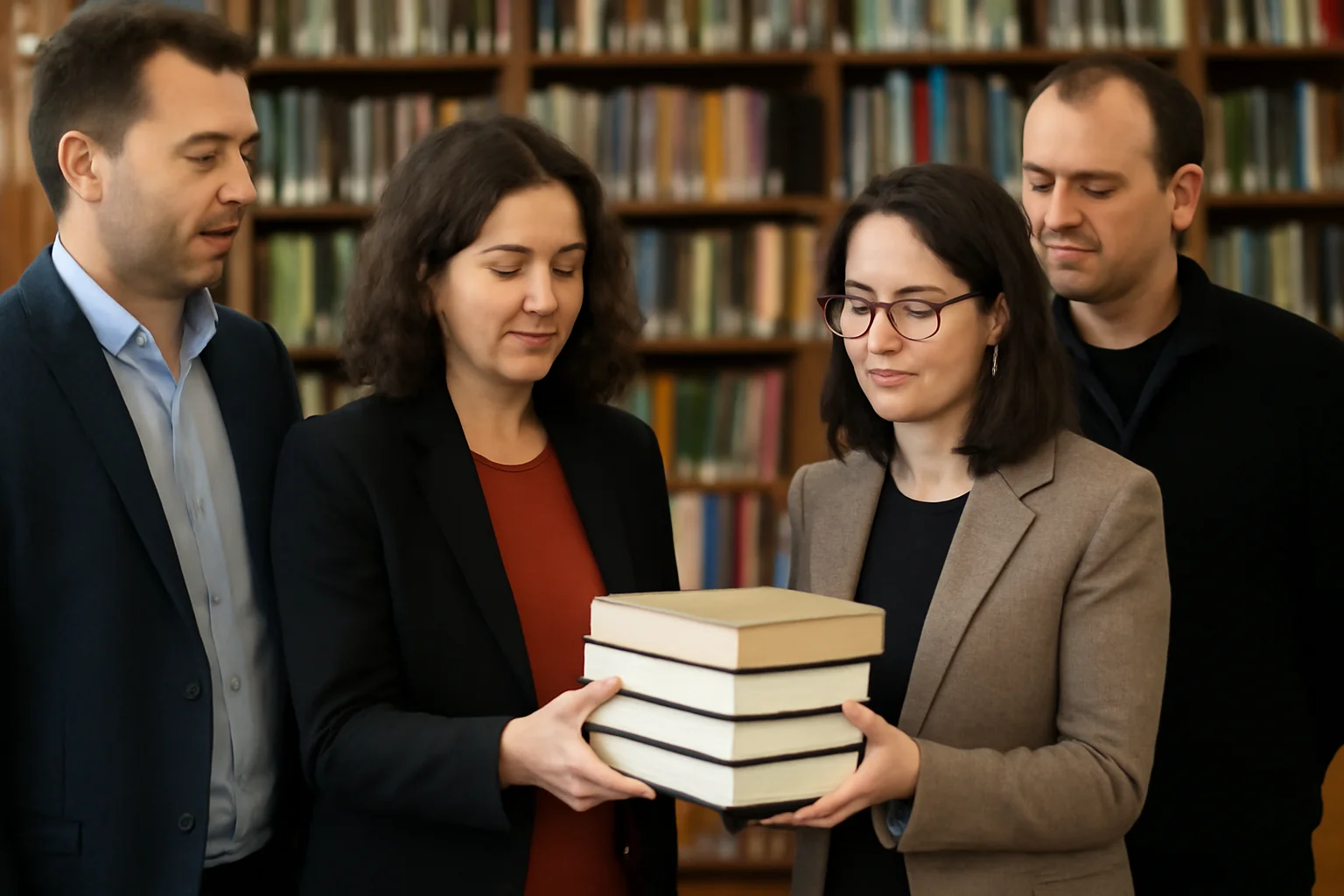 Donație de carte la Râmnicu Vâlcea pentru Biblioteca Județeană „Antim Ivireanul”