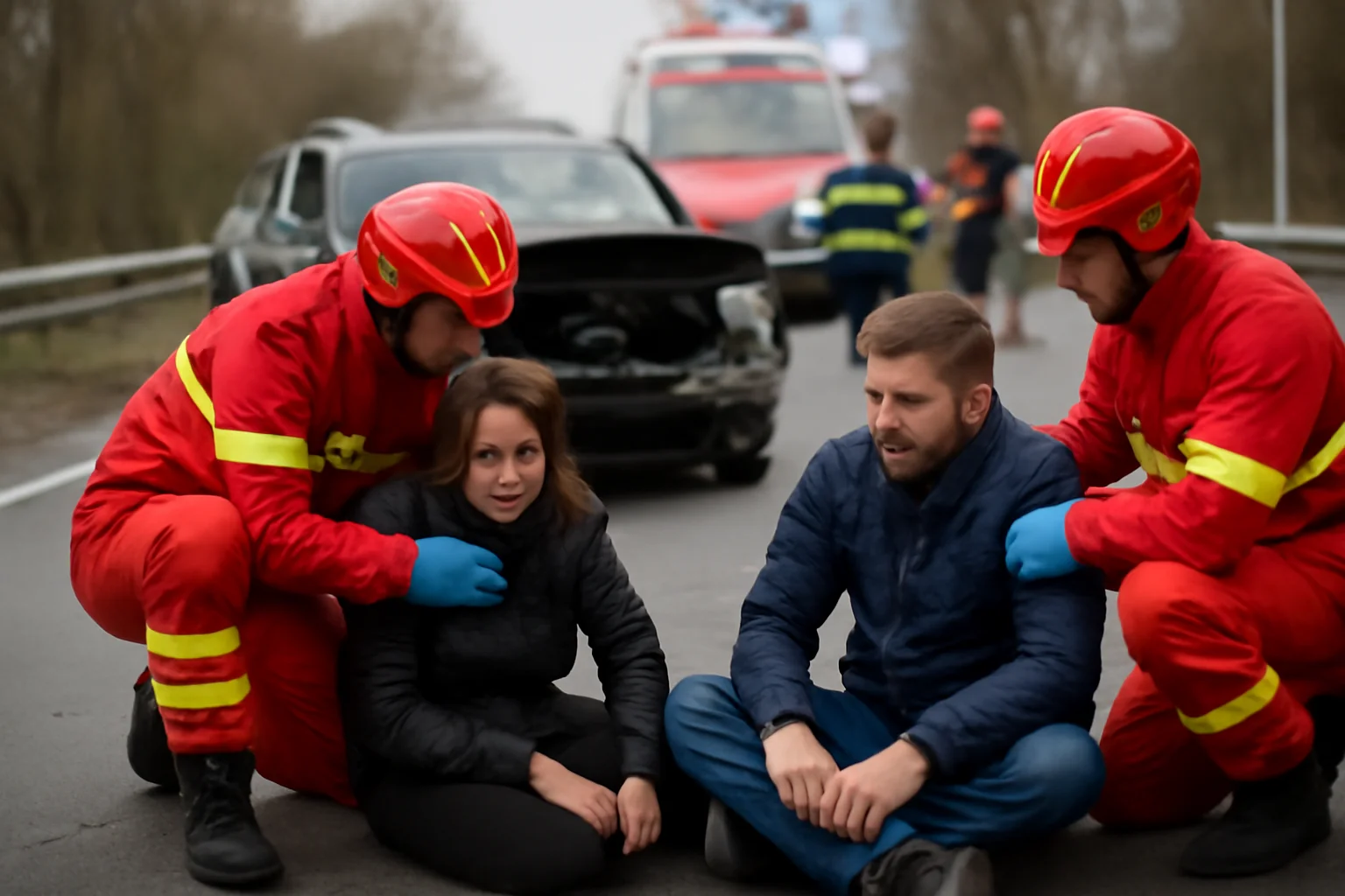 Două persoane rănite într-un accident rutier la Râmnicu Vâlcea, la intersecția Mihai Viteazul – Tudor Vladimirescu