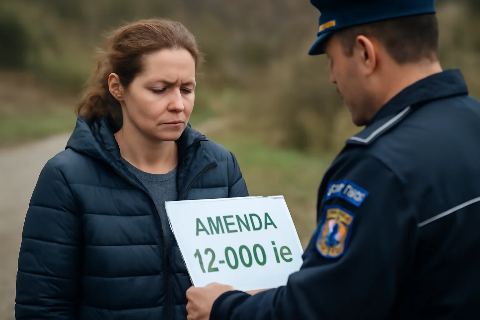 Femeie din Berislăvești amendată la Râmnicu Vâlcea pentru abandon de căței la Căciulata