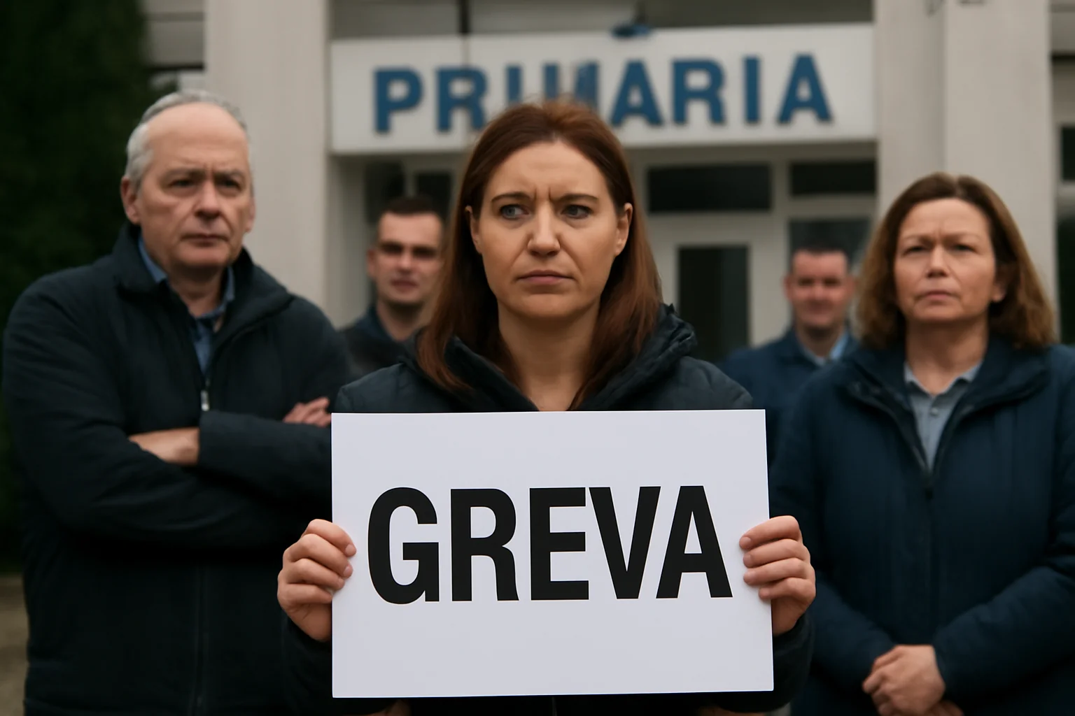 Grevă de avertisment în primăriile din Râmnicu Vâlcea și comunele din județ