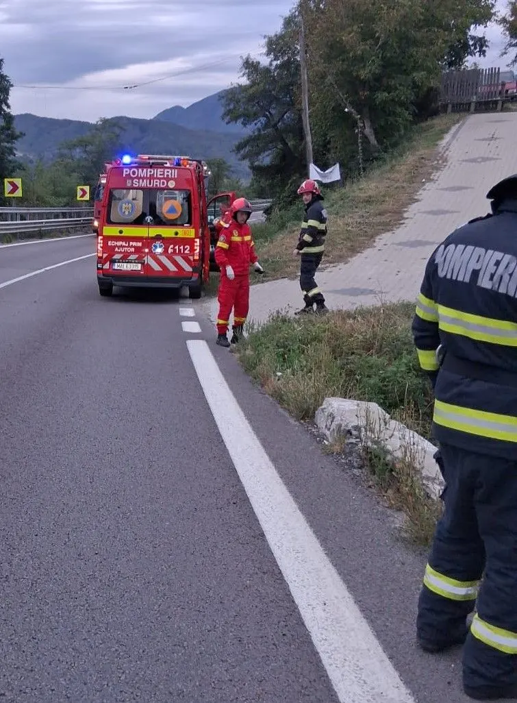Mădulari: incendiu de vegetație uscată stins de ISU Vâlcea