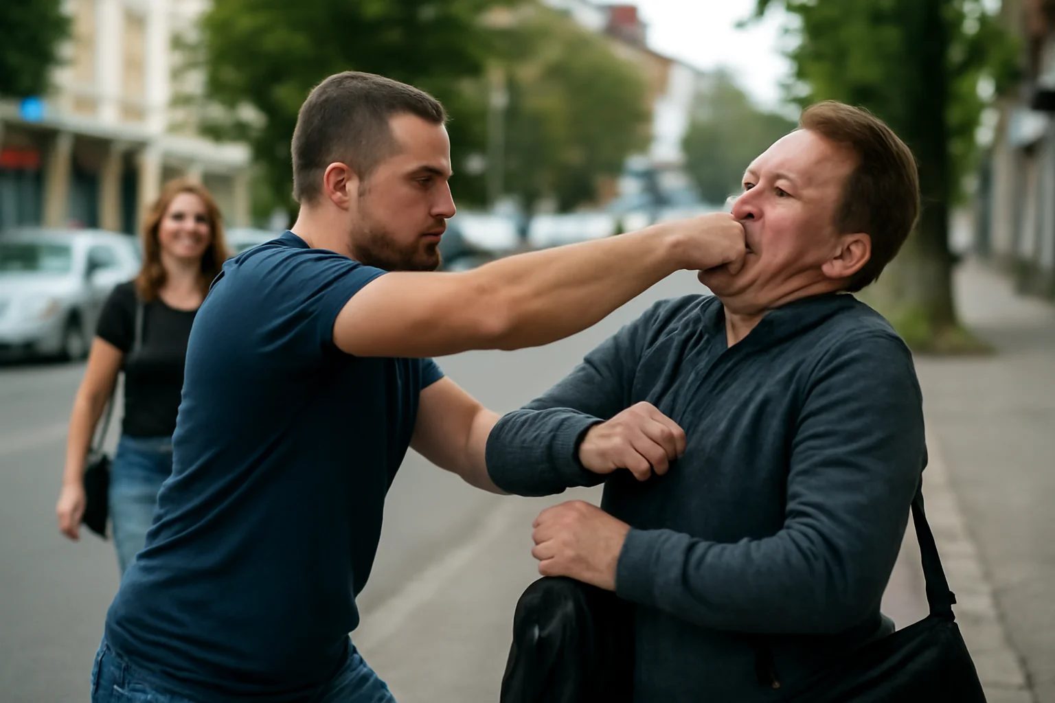 Incident violent pe bulevardul Dem Rădulescu din Râmnicu Vâlcea: tânăr jefuit și șofer agresat