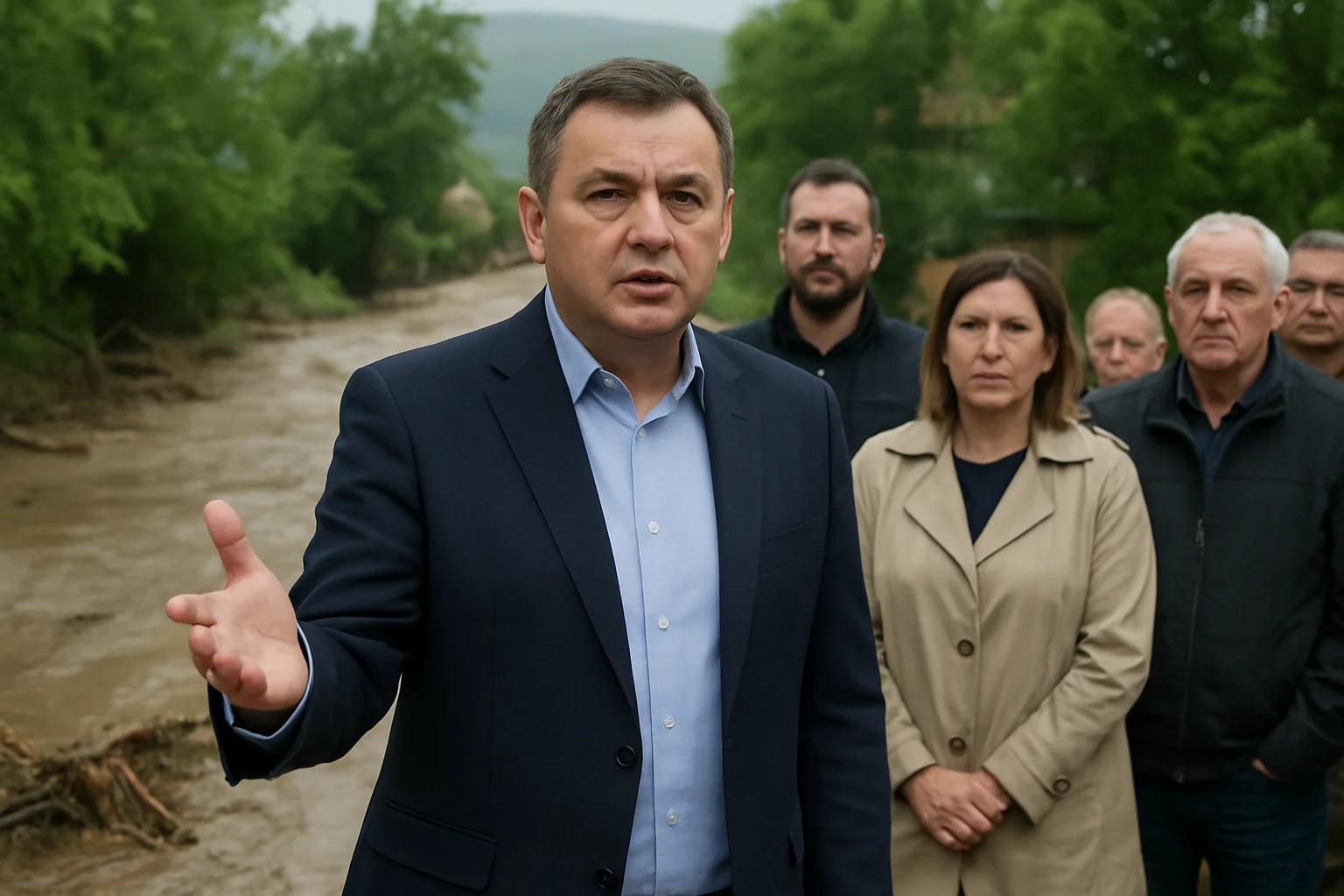 Investiții anunțate de primarul Gutău după inundații severe