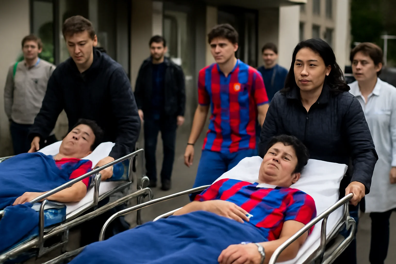 Juniorii de la Steaua, spitalizați după meciul din deplasare