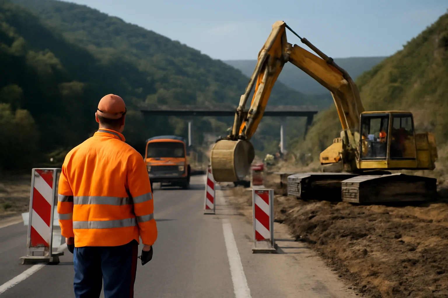 lucrări la Călimănești și Ecoductul Călinești
