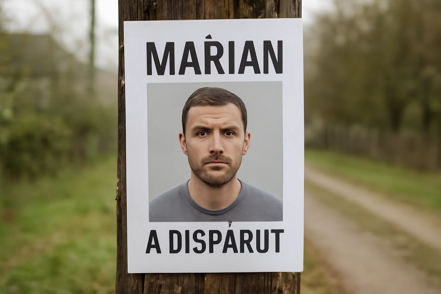 Marian dispărut dintr-o comună din Vâlcea, ajutați-l să revină