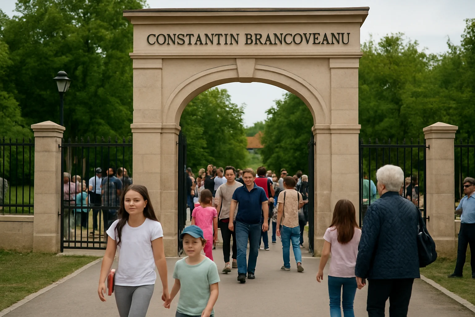 Parcul Constantin Brâncoveanu Horezu, deschis oficial