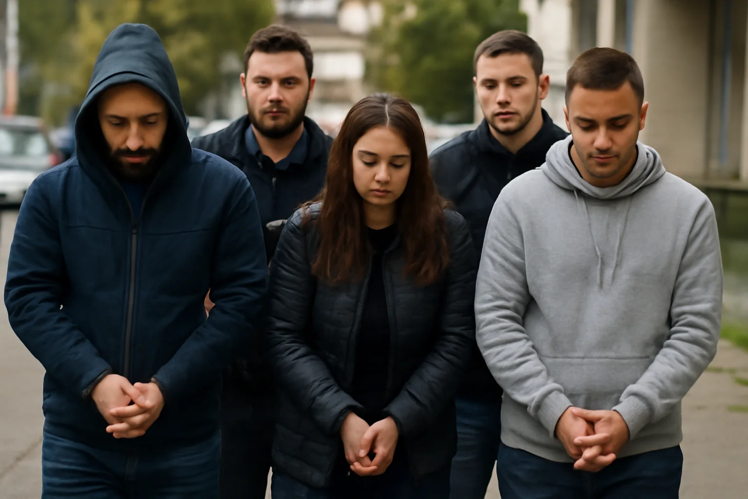 Patru bărbați reținuți după o agresiune pe bulevardul Dem Rădulescu din Râmnicu Vâlcea