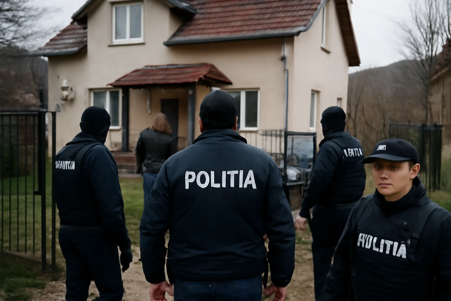 Percheziții ale Poliției Economice lângă Râmnicu Vâlcea într-un dosar de fals și vânzări auto
