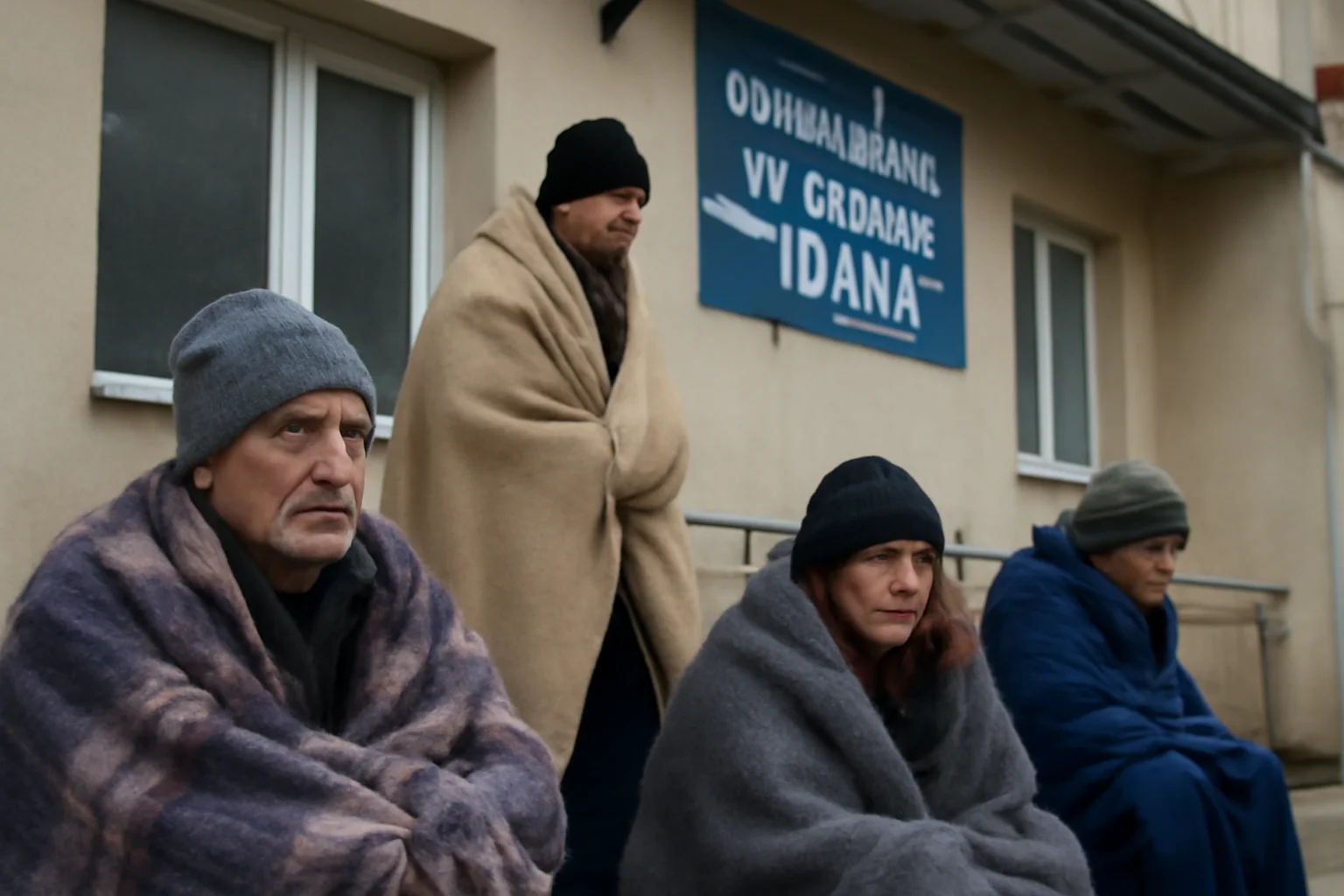Persoanele fără adăpost din Râmnicu Vâlcea se refugiază la Centrul Social de Urgență „Ioana” pe fondul vremii reci