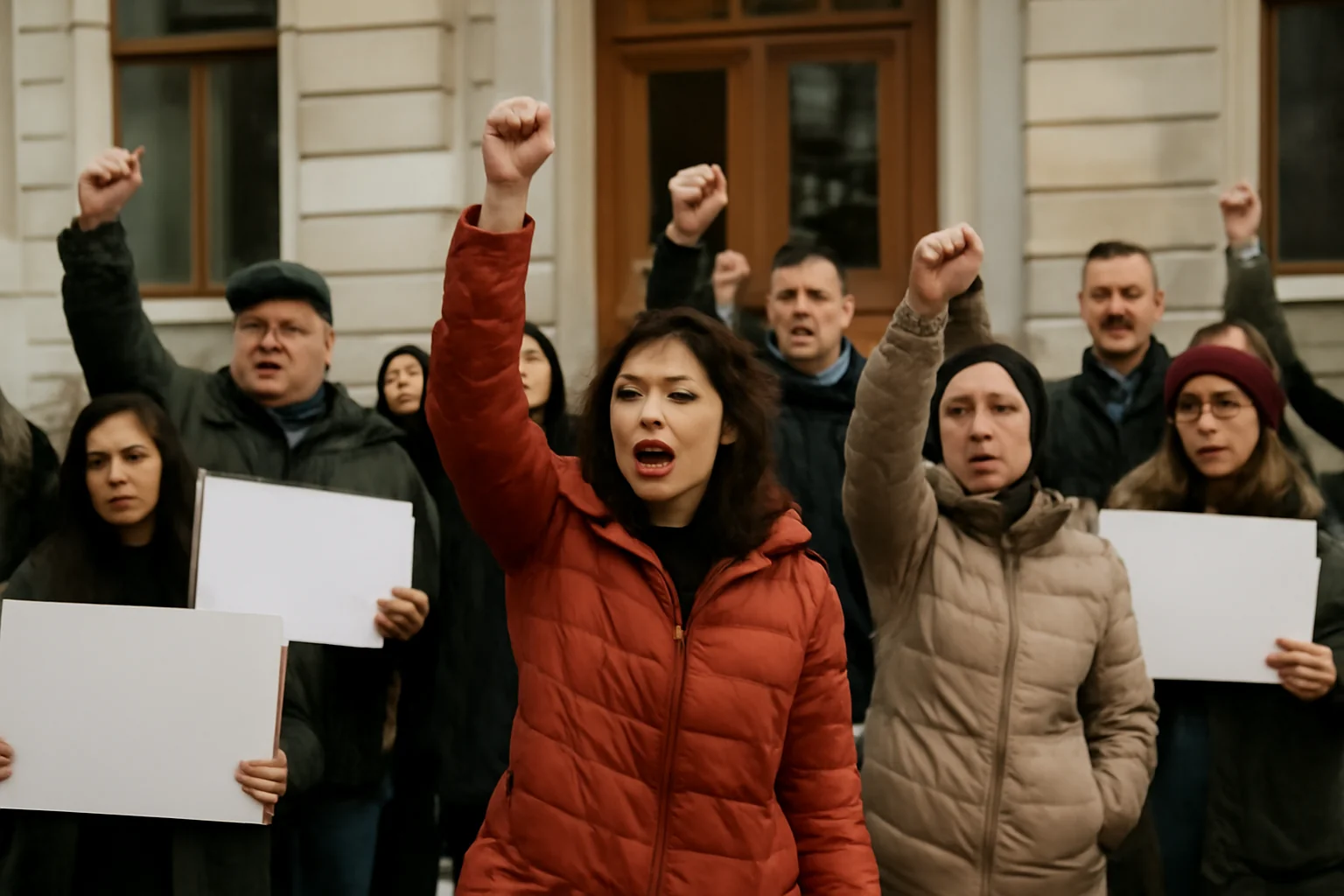 Protest anunțat de AUR Vâlcea în fața Primăriei Râmnicu Vâlcea pe 12 februarie