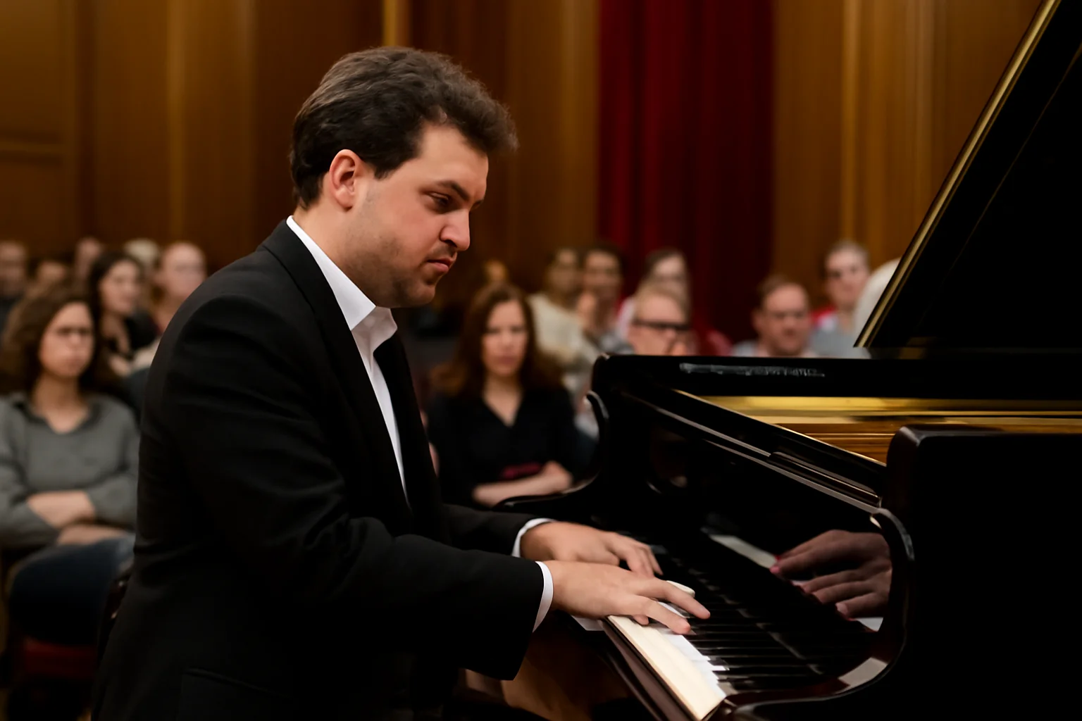 Recital de pian la Râmnicu Vâlcea: Robert Bașcoveanu urcă pe scena Filarmonicii „Ion Dumitrescu”
